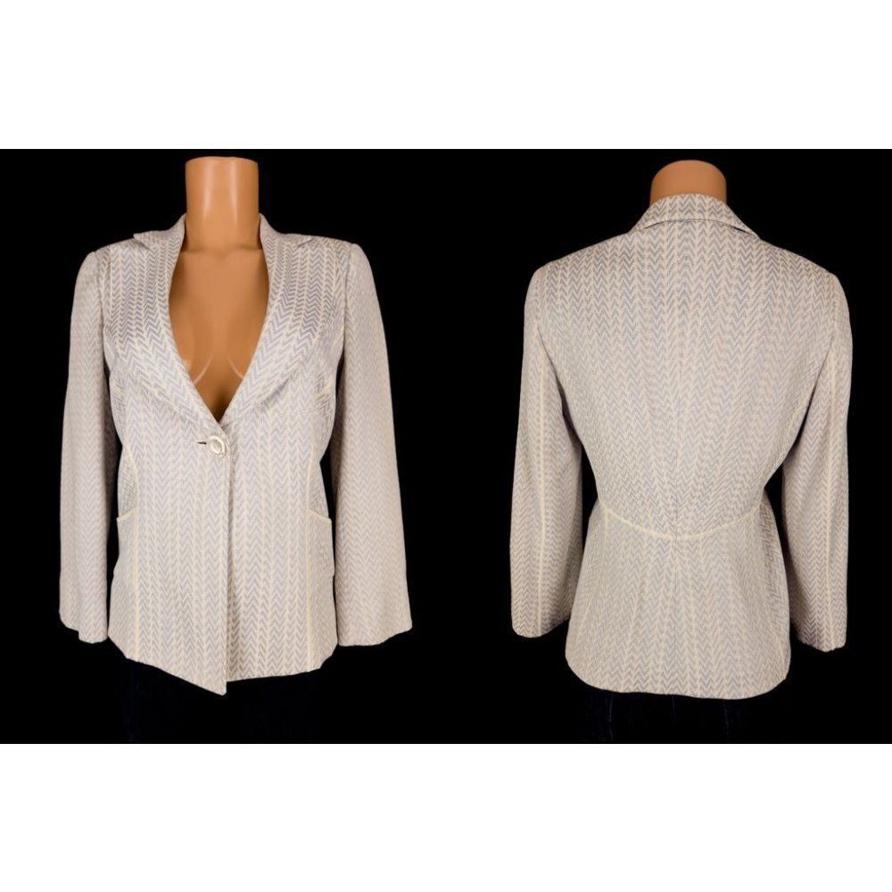 Armani Collezioni Cream Blazer